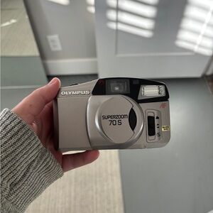 Olympus Superzoom 70S Gray Camera